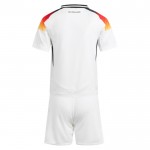 Günstige Fußballtrikots Deutschland Kinder Heimtrikot EURO 2024 Kurzarm